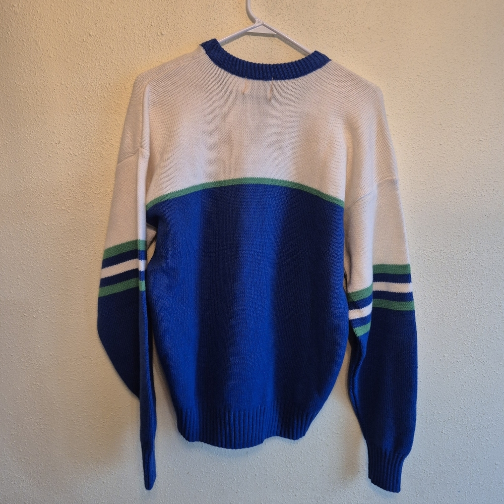 Vintage 1984 Kawasaki Wool Blend Sweater Adult Medium - Picture 2 of 8